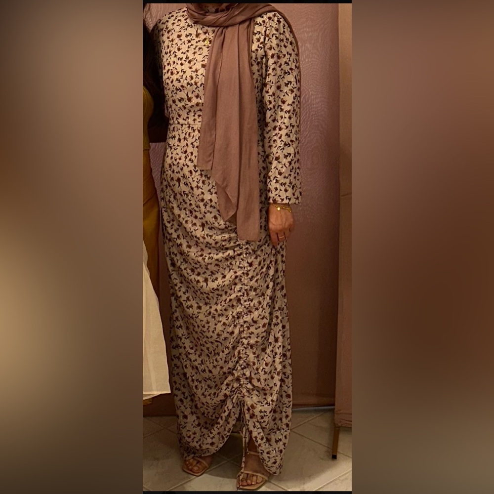 Floral Long Sleeve Dress Urban Modesty